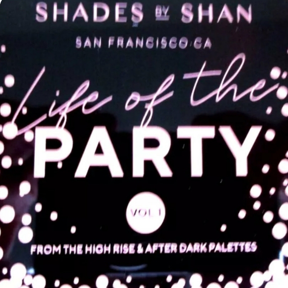 🌟🧚♀️Shades by Shan Life of the Party Eyeshadow Quad NWT - Picture 2 of 6